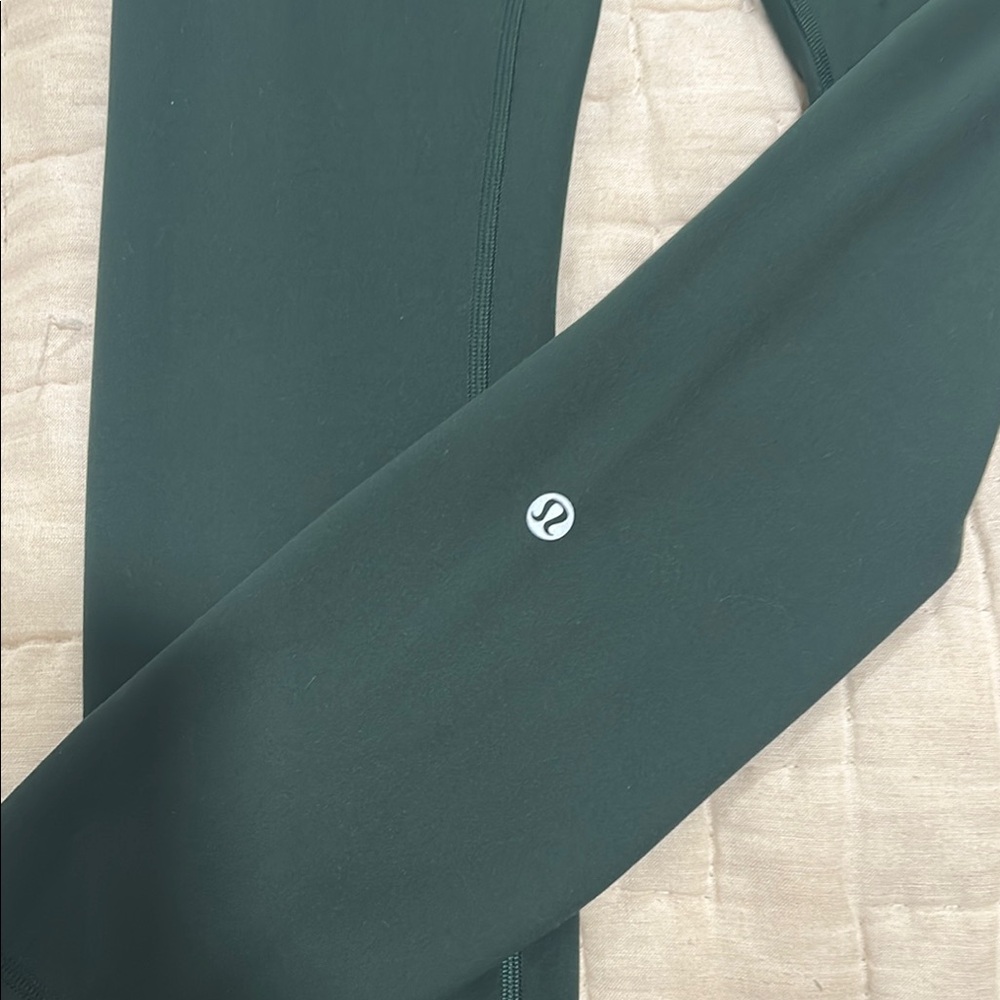 lululemon Wunder Train Deep Green Leggings